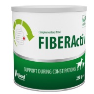 Suplement dla psa/kota Vetfood proszek FiberActiv 250 g - układ pokarmowy