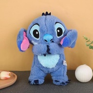 MIŚ SZUMIŚ STITCH ODDYCHAJĄCY NIEBIESKI MASKOTKA USPOKAJAJĄCY ZABAWKA