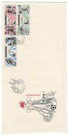 FDC Czechosłowacja 1988 Znaczki 2941-3 sport igrzyska olimpijskie Olimpiada