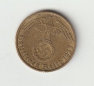 III Rzesza 5 pfennig 1937 E ladny stan