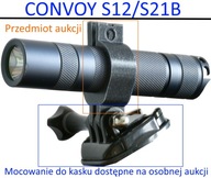 Uchwyt Convoy S12 S21B kask gopro 27.4 27.2 rower