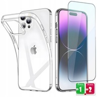 ETUI DO IPHONE 16 PRO PLECKI WZMACNIANE ANTI SHOCK CLEAR CASE + SZKŁO