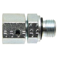 Złącze proste hydrauliczne GA G3/8" x G3/8" 27mm