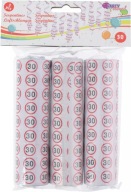 Serpentyny urodzinowe Party Time 30 lat 27 szt.