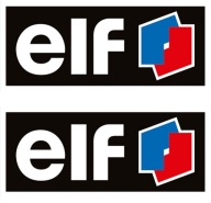 ELF_ 2X NAKLEJKI _ 15cm