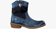 MIM-PI MULTI BOOT Metallic blue boot ROZ 31