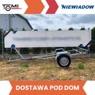 Przyczepa podłodziowa przyczepka pod łódź Niewiadów P400 tania dostawa