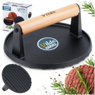 Prasa DO SMASH BURGERÓW praska żeliwna do hamburgerów mięsa grilla docisk