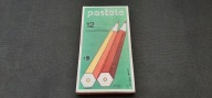 Polskie kredki Pastele z PRL 12 szt.