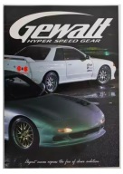 Plakat „JDM Magazine Style” – Retro Motoryzacja Japonii