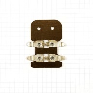 Gniazdo bezpiecznika podwójne tekstolit - 2 szt.