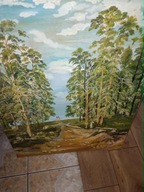 Obraz na płótnie las 86/66