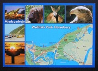 Pocztówka > Międzyzdroje - Woliński Park Narodowy - widoki, mapka