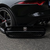 Nowy Komplet Czarny Grill Ramka | Kratki | Dokładka Jaguar F-TYPE X152