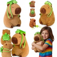 MASKOTKA KAPIBARA PRZYTULANKA BRĄZOWA PLUSZAK 25 CM PREZENT DLADZIECKA MIS