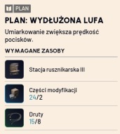 BLUEPRINT WYDŁUŻONA LUFA EXTENDED BARREL PLAN ARC RAIDERS PC/PS/XBOX