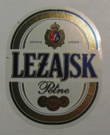 STARA ETYKIETA PIWO PEŁNE BROWAR LEŻAJSK