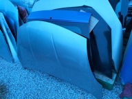 MASKA POKRYWA SILNIKA NISSAN NOTE E11 LIFT KYO KY0 Pas przedni lampa belka