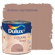 DULUX KOLORY ŚWIATA FARBA LATEKSOWA ŚCIENNA Drzewo Sandałowe 2,5L