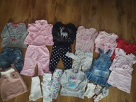 Ubranka r 62/68/74 dla dziewczynki