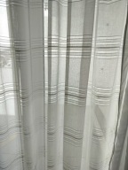 Komplet 2sz firanka firanki kułka idealna gotowa ekri 130x250