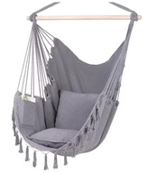 FOTEL WISZĄCY HAMAK HUŚTAWKA FOTEL OGRODOWY