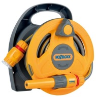 WĄŻ OGRODOWY ZWIJANY Z BĘBNEM złączka CLICK&GO PRZENOŚNY LEKKI 10M HAZELOCK