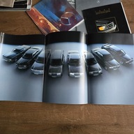 Mercedes-Benz 1987 program cała gama W201 W124 W126 C126 R107 prospekt