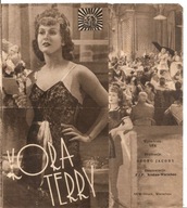 KORA TERRY- romans - film -program kinowy -lata 30,40-te