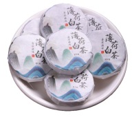 TEA Planet - Herbata Biała Shoumei z miętą - krążki po 6 g. cena za 10 szt.