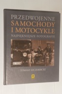 Przedwojenne samochody motocykle / FOTOGRAFIE archiwalne /album / NOWA bdb