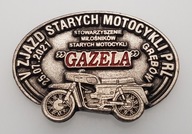 Znaczek, odznaka, blacha zlotowa, motocyklowa No.3000