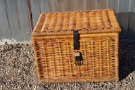 Kufer wiklinowy Skrzynia wiklinowa