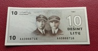 10 LIT LITWA 1991 ser.AA st.-1