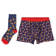 Colorcool ZESTAW Majtki Bokserki PIZZA wielokolorowy rozmiar XL- na prezent