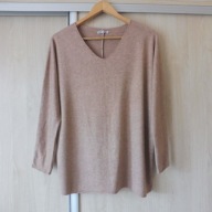 Beżowy sweter r. 46