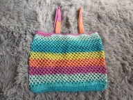 Handmade siatka ręcznie robiona Eko , bardzo pojemna 35 x 25 cm.NOWA