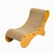 DRAPAK dla kota TEKTUROWY LEŻAK do drapania LEGOWISKO STABILNY DUŻY