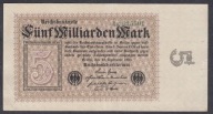 Niemcy 5 Miliardów Marek 1923 Rosenberg 112c