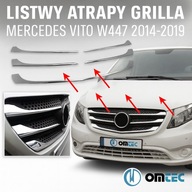 Listwy atrapy grilla Mercedes Vito W447 2014-2019 tuning chrom akcesoria