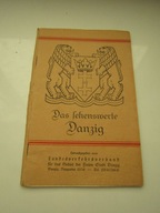 GDAŃSK, DANZIG. WARTO ZOBACZYĆ GDAŃSK. MINI PRZEWODNIK 1936.