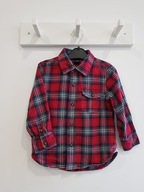 GAP chłopięca koszula długi rękaw kratka 100 cm