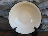 STARA Kremowa Emaliowana Miseczka _STARA EMALIA PRL