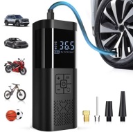 Kompresor Samochodowy 150 PSI Bezprzewodowy LED Szybki