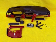 BMW F30 F31 F32 F34 KONSOLA DESKA CZERWONA AIRBAG NIE REGENEROWANE. USA