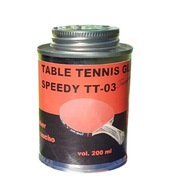 Klej do tenisa stołowego TT-03 Transparent - 200 ml. - puszka z pędzelkiem.
