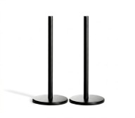 ZESTAW 2x STOJAK NA RECZNIK METALOWY CZARNY STOJACY KUCHENNY PAPIEROWY