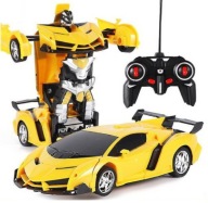 SAMOCHÓD ZDALNIE STEROWANY NA PILOTA DLA DZIECI TRANSFORMACJA W ROBOTA
