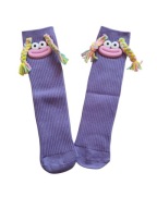 Urocze skarpetki z warkoczykami rozmiar uniwersalny