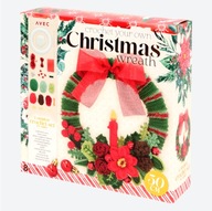 Zestaw do szydełkowania DIY Wieniec Święta Prezent dla dziecka Zrób to sam